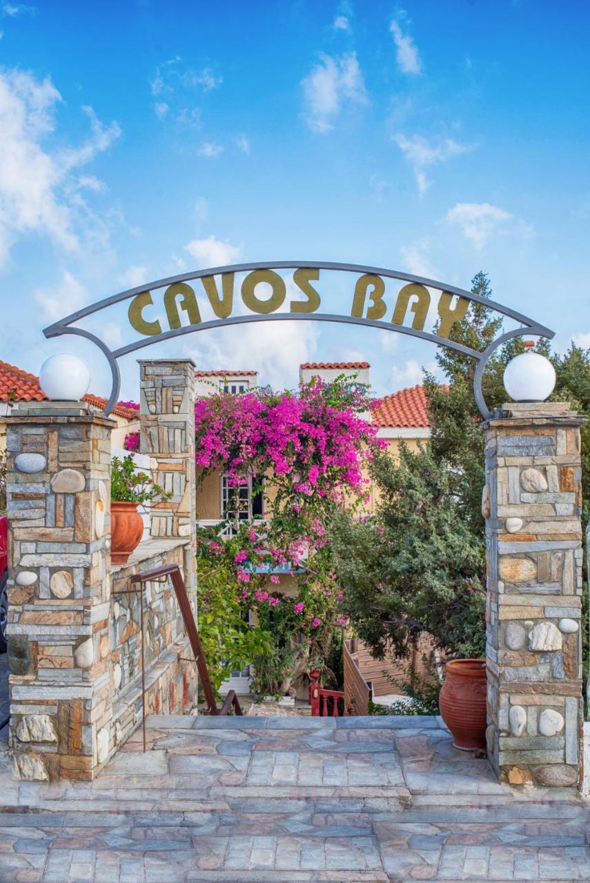 Cavos Bay Hotel & Studios Armenistís Exterior foto